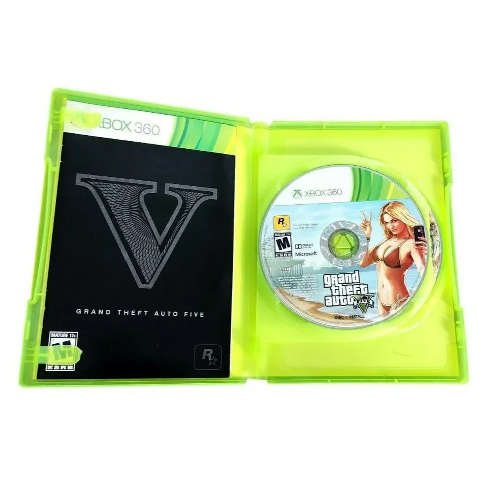 Xbox 360 Grand Theft Auto‎ Five Game